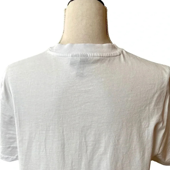 ASOS DESIGN x GLAAD Unity Embroidered White Cotton T-Shirt Unisex Small - Picture 9 of 12